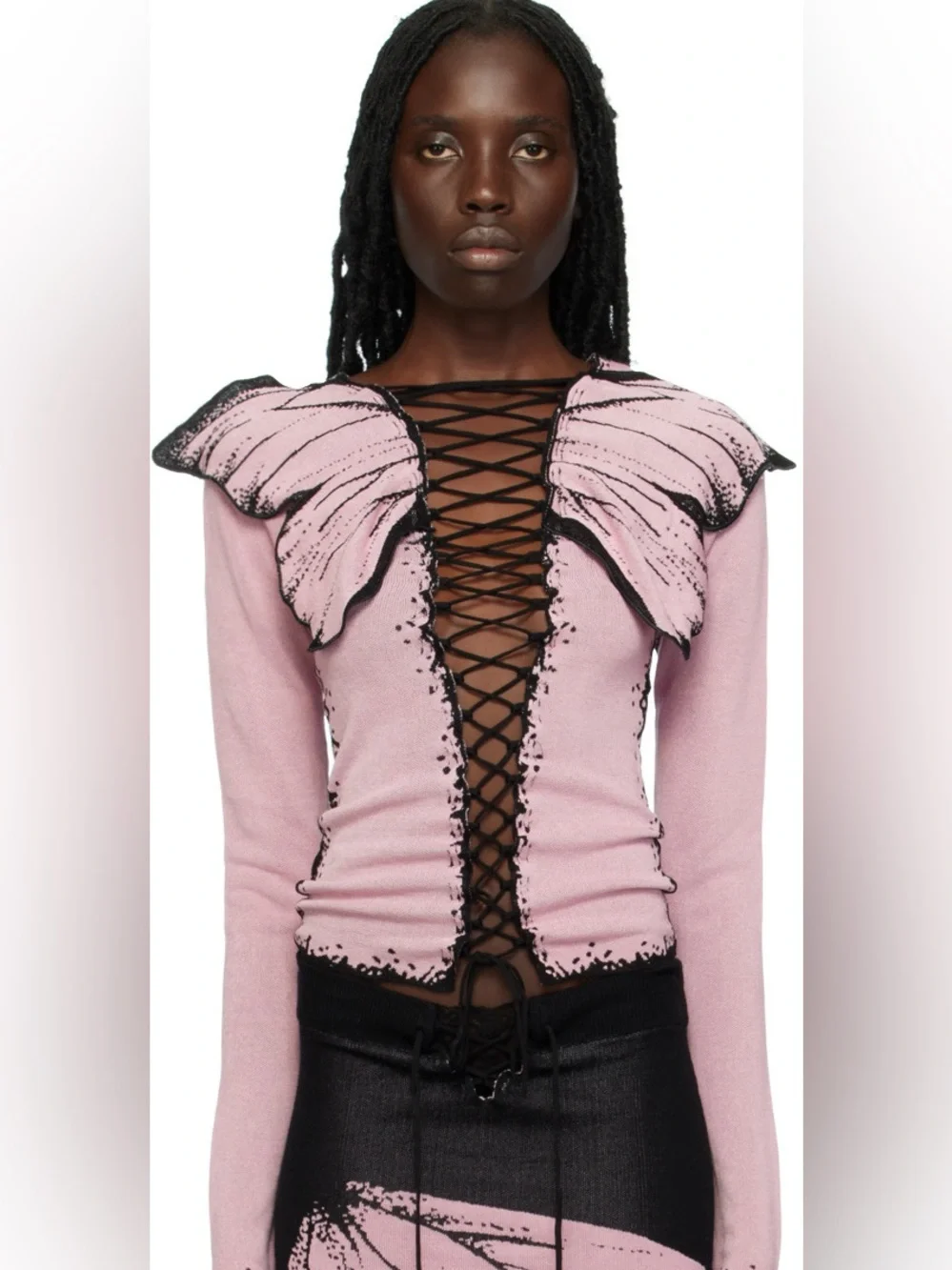1Xblue exclusive pink butterfly cardigan - Picture 4 of 9